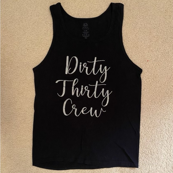 Fruit of the Loom Tops - Dirty Thirty Crew Top S